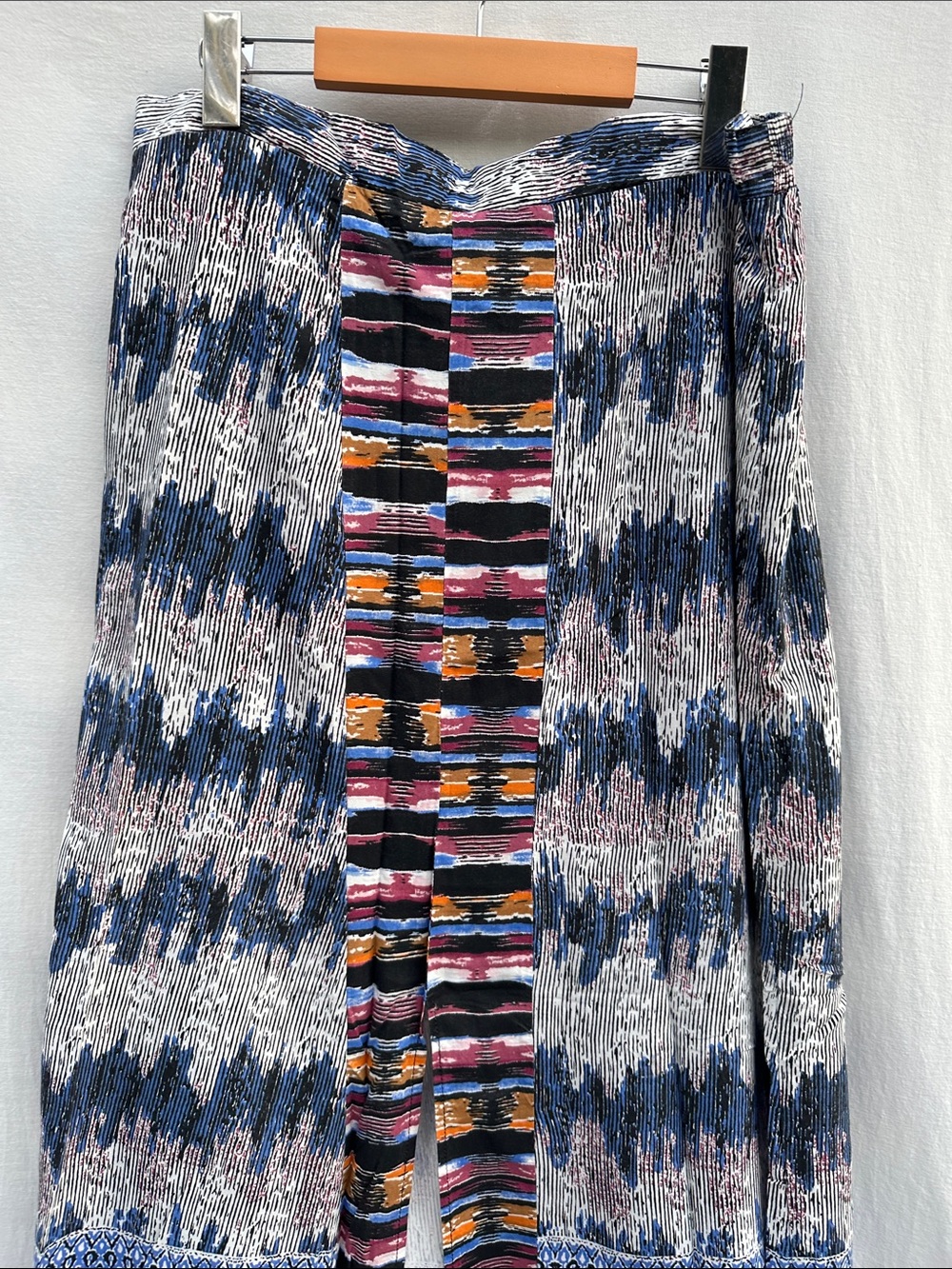 California Moon Rise Multi-Color Patterned Long Skirt - Picture 3 of 11